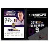 Joe Burrow 2018 Autograph Express Reprint
