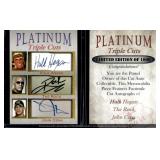 Hogan Rock Cena Platinum Cuts Facsimile Autos