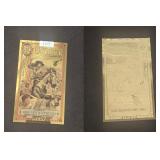 1/2000 Oklahoma Goldback 24K Gold Foil Note