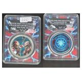 Iron Man vs Ultron 1 oz .999 Fine Silver Coin