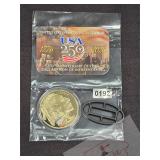 USA 250th Anniversary Semi-quincentennial Coin