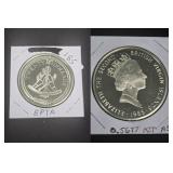 1985 British Virgin Islands Silver $20 Proof