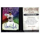 Aaron Judge Platinum Cuts Facsimile Auto