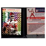 Patrick Mahomes 2017 Gold Prism Rookie