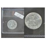 Walking Liberty 1/10 oz .999 Fine Silver Round