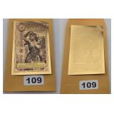 1/4 Idaho Goldback 24K Gold 1/4000 Troy Ounce
