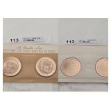Franklin Mint History of the US Bronze Medals