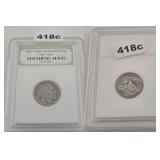 INB Graded Indian Head Buffalo Nickel 1913-1938