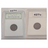 1930-1939 Early Lincoln Copper Wheat Cent INB