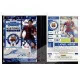 Lionel Messi Panini Contenders Auto Reprint