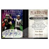 Brady Brees facsimile autos card