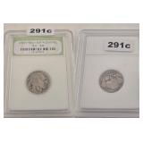 1913-1938 Indian Head Buffalo Nickel INB Slab