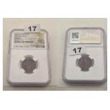 1790 VOC Dutch East Indies Copper Duit NGC Penny
