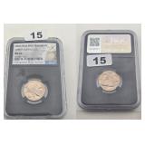 1938 D Buffalo Nickel NGC MS66 Bag Fragment