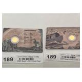 2025 Niue Noah Ark 1/1000 oz Gold Coin Card