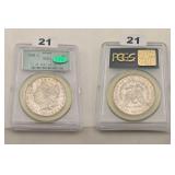 1880-S Morgan Silver Dollar PCGS MS64 CAC Coin