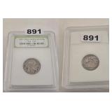 Rare Graded United States Buffalo Nickel Coin