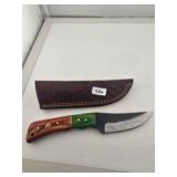 Custom Fixed Blade Hunting Knife Leather Sheath