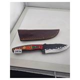 Custom Fixed Blade Hunting Knife With Sheath