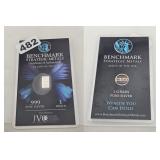 Benchmark Strategic 1 Grain .999 Fine Silver