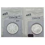 Scottsdale Mint Cowboy Round .999 Fine Silver
