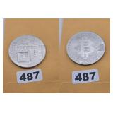 MJB Monetary Metals Bitcoin 1 oz Fine Copper