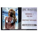Britney Spears Epic Beauties Trading Card