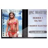 Carmen Electra Epic Beauties Trading Card