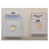 1936 Silver Mercury Dime SHC MS 65 FSB Coin
