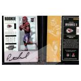 Patrick Mahomes 2017 Rookie Ticket Reprint
