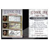 Bryant James Johnson Iconic Ink Facsimile Autos