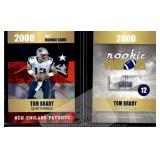 Tom Brady 2000 Rookie Phenoms NFL rookie