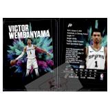 Victor Wembanyama P Customs Color Blast Promo
