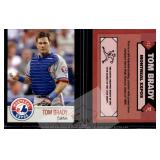 Tom Brady Montreal Expos Rookie Promo Card