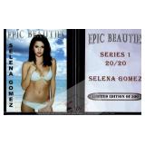 Selena Gomez Epic Beauties Trading Card