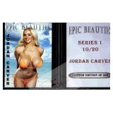 Jordan Carver Epic Beauties Trading Card