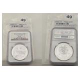 2015 Armenia Noah's Ark 1 oz Silver NGC MS69