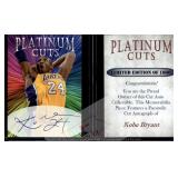 Kobe Bryant Platinum Cuts Facsimile Auto