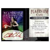 Caitlin Clark Platinum Cuts Facsimile Auto