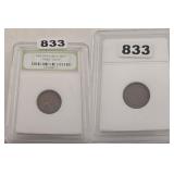1944-S Lincoln Wheat Cent Copper Coin INB Slabbed