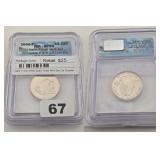 2005-P Kansas Quarter ICG SP69 Satin Finish