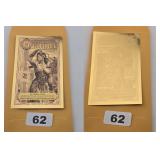 1 Idaho Goldback 1/4000 Troy Oz 24K Gold Note