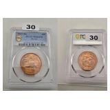 1969-Mo Mexico 20 Centavos PCGS MS66RD Copper