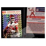Patrick Mahomes 2017 Gold Prism rookie