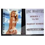 Margot Robbie Epic Beauties Trading Card