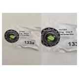 Peridot Gemstone Ring German Silver Size 9