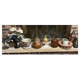 Planters, candle holder, ice bucket