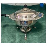 Silver plate chafing dish