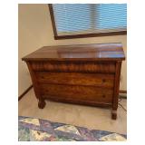 Antique chest drawer with lion pulls