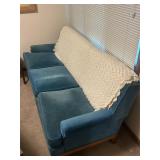 Couch, chair, end table